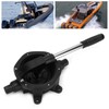 Manual Diaphragm Bilge Pump 720GPH Stainless Steel Thread NonSlip Handle