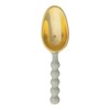 Creative Co-Op Enameled Aluminum Scoop with Ball Handle, Gold Finish,