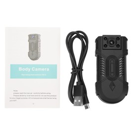 Body Camera 1080P Video Recording Wearable Portable Police Cam for Home Security Guard Outdoor Travel Camping Cycling