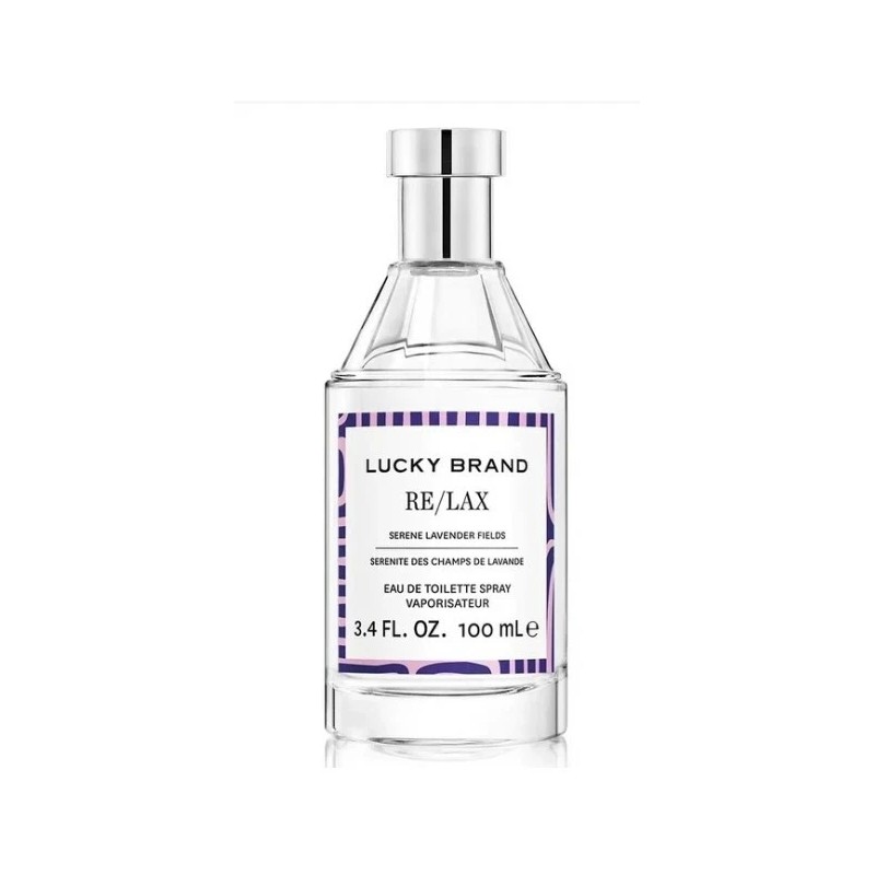 Lucky Brand Re/Lax Eau de Toilette Spray, Serene Lavender Fields