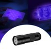 SLTG2020 UV Ultra-Violet 12 LED Flashlight Blacklight Light 395 nM