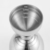 Cocktail Measuring Jigger, Double Sided Stainless Steel Bell Cocktail Jigger