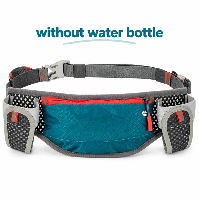 Running Hydration Belt for Jogging and Training – Dual Water