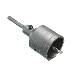 HPMAISON Hollow Drill Bit Set Diameter 68 mm with SDS Plus Adapter 110 mm and Centring Drill 8 x 110 mm Reinforced Design Hammer Impact Resistant Hole Drill 68 mm