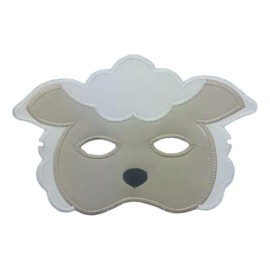 Máscara Antifaz Animales Primavera Color Diseño unico Oveja