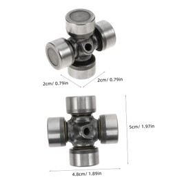 KICHOUSE Automotive Joint Drive Shaft Replacement for ATV Long Lifespan U Joint with Smooth Handling Compatible with Spring Breeze Easy Install Silver