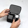 Stackers Pebble Black Double Zipped Watch Box