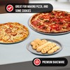 Bakken Swiss Pizza Tray Set 3-Piece – Gray Ceramic Coating,