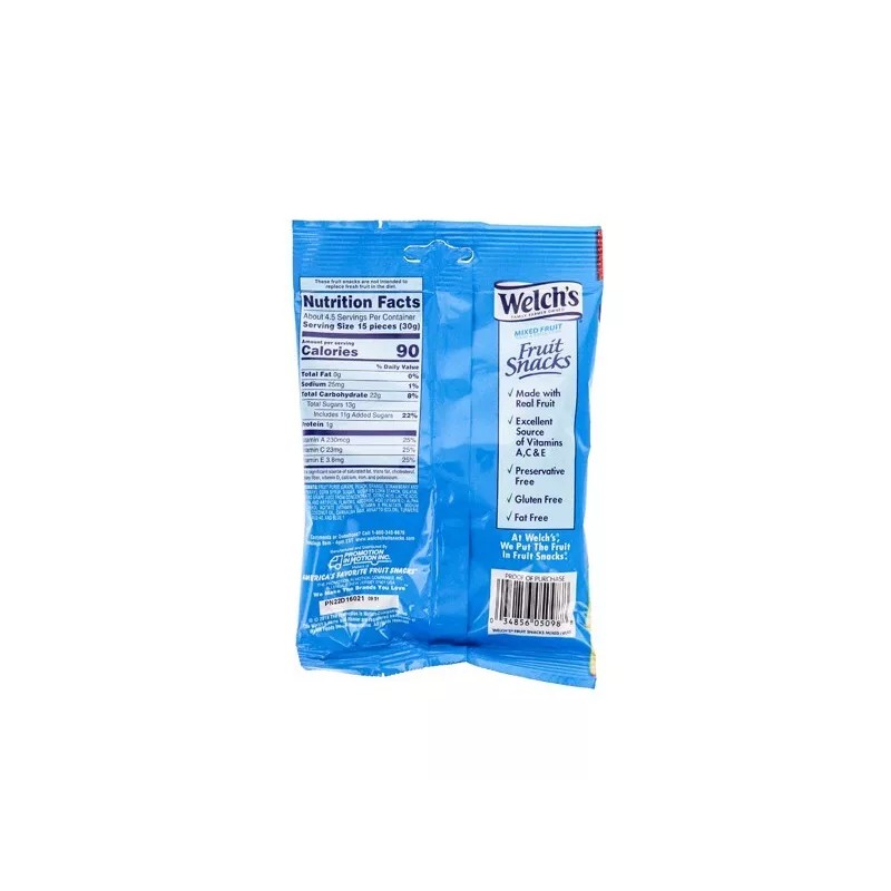 Welchs Shop Welchs Peg Fruit Snack Mix Fruits 12 Count