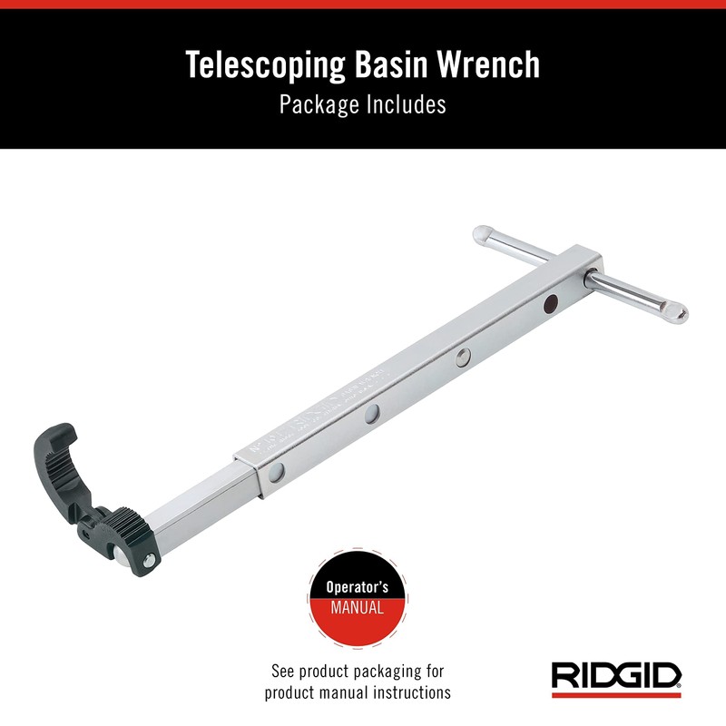 RIDGID Rigid 1017 Base Wrench 31175