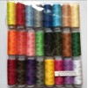 Accessotech 24 Colour Spools Sewing All Purpose 100% Pure Cotton