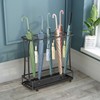 Metal Umbrella Holder Stand with Removable Drip Tray, Industrial Free