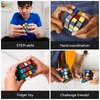 Rubik's Impossible 3x3 Color Changing Puzzle Challenging Brain Teaser Toy