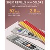 Nicpro 4 Pack Carpenter Pencil with Sharpener, Mechanical Carpenter Pencils
