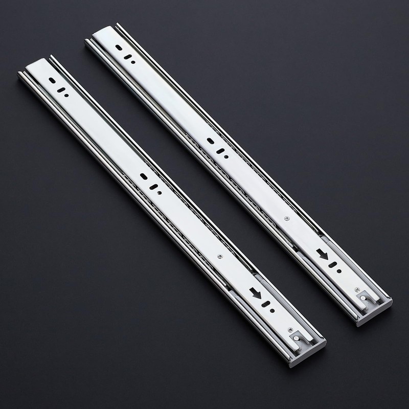 Ravinte 1 Pairs 2 Pack Full Extension Ball Bearing Mount