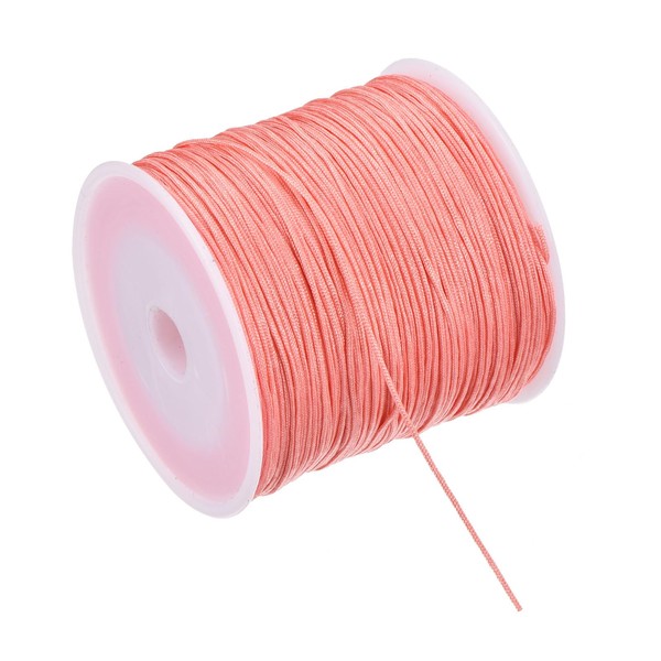 Rebower 0.8mm Nylon String for Bracelets, 109 Yard Nylon Satin