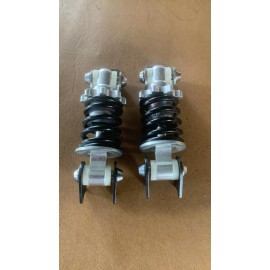 La Rosa Design Harley Chopper Bobber Rigid Solo Seat Mini Shock Weld on Kit