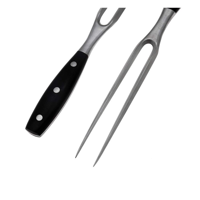 Kakamono Carving Fork, Meat Fork, 12 Inch Cooking Fork, Stainless