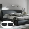 72 Pcs Bed Slat Caps, Plastic Side and Center Bed