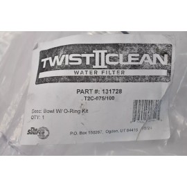 The Source Twist II Clean Water Filter Replacement Unit 131728 T2C-075/100