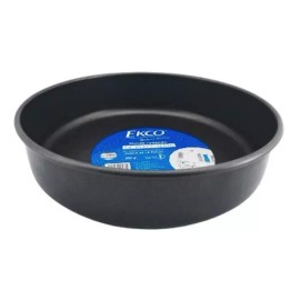 Ekco Molde Redondo Para Repostería 24 Cm Con Antiadherente Ekco Color Negro