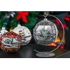 Polish Gallery Glass Ornament Display Stand Holder 8 inch Tall