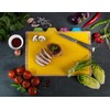 WENKO Bella Bamboo Chopping Board with Juice Groove and 4