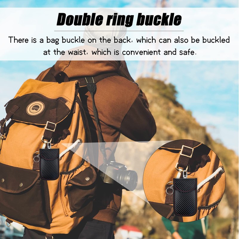 Pack of 2 Keyless Go Protection Car Keys, Signal Blocking