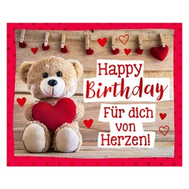 Depesche 10871-043 Wish Fulfiller Sound Box for Giving Money and Vouchers with Melody and Money Letter Approx. 11.2 x 9.5 x 3.5 cm