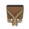 Trombone Cork Coaster Set - Colourful Abstract Instrument Gifts for