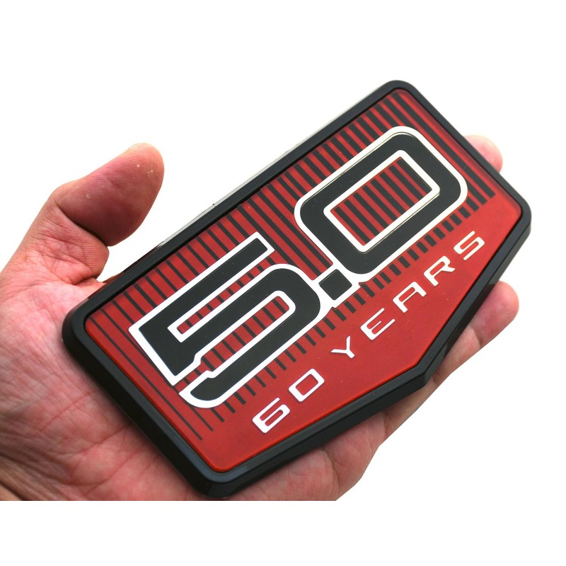 1pc Rear Deck Lid 5.0 Emblems Tailgate 3D Badge Replacement