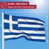 PHENO FLAGS Greece Flag 90 x 150 cm - Weatherproof