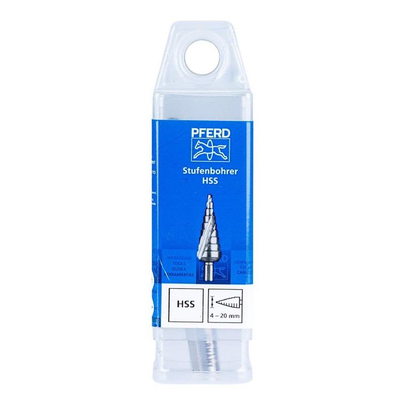 PFERD HSS Step Drill | 9 Steps Diameter 4-20 mm,