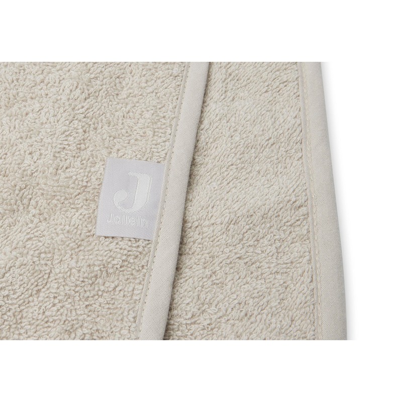 Jollein Badeponcho 65x62 cm Nougat Kapuzenbadetuch Handtuch beige | 533-550-00093