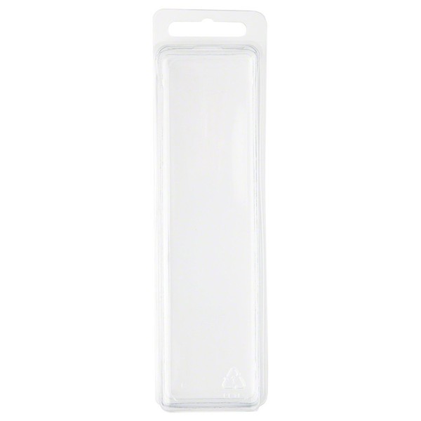 Collecting Warehouse Clear Plastic Clamshell Package/Storage Container, 5.5" H x 1.5" W x 1.25" D, Pack of 25
