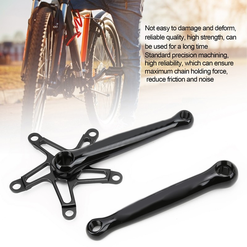Bolany Folding Bicycle Square Hole Crank 130BCD Sprocket Single Disc