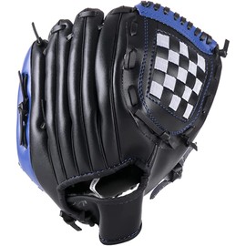 ZIMUYLOP Baseball Gloves, Softball Gloves,Children, Teenagers, Adults, Sports Training and Games, Left Hand Gloves, Right Hand Throwing, Various Sizes+Colors ﻿ (Blue, 11.5inch)