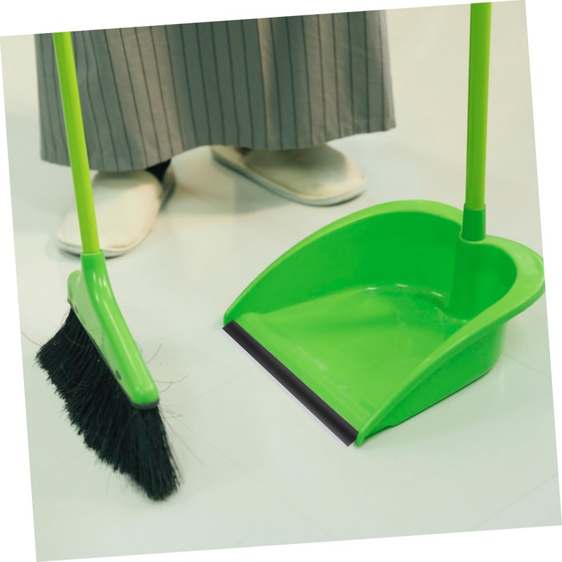 GLEAVI 4pcs Dustpan Rubber Lip Replacement Strips Easy to Install