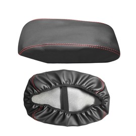 SUNBREATH Compatible with Center Console Armrest Cover for Toyota Camry 2007 2008 2009 2010 2011 Leather Arm Rest Storage Box Lids Cushion Protector Pad