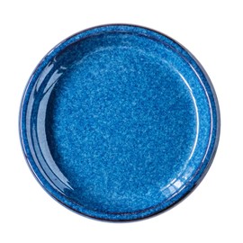 TAMAKI HINATA T-947852 Hinata Condiment Dish, Small Plate, Diameter 3.3 x Height 0.5 inches (8.5 x 1.3 cm), Navy