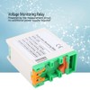 SVR220 SinglePhase Voltage Monitoring Relay 3LEDs Overvoltage Undervoltage Protection Device