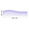 VOCOSTE Wide Tooth Hair Comb Multi-Purpose Tangle Free Plastic Purple
