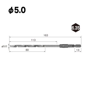 Vessel ATD-6 Cushion Drill for 0.24 inch (6 mm)