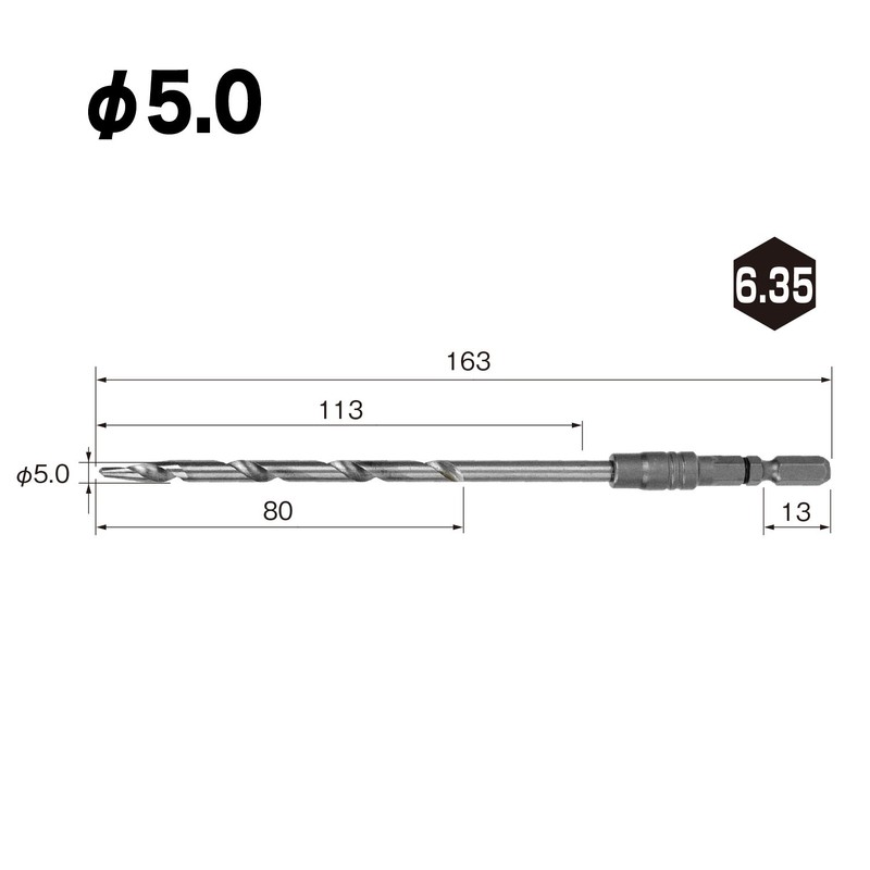 Vessel ATD-6 Cushion Drill for 0.24 inch (6 mm)