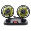 Unbranded Electric Fan Dual Head Car Cooling Fan360°Rotatio