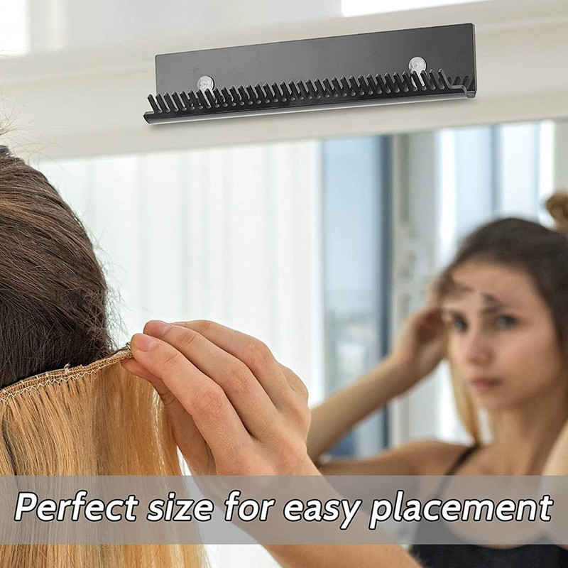 Hair Bun Extension Hanger Acrylic Lightweight Hair Extension Display Holder