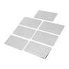 7pcs Nail Stamping Plate Women Nail Art Templates Nail Multi