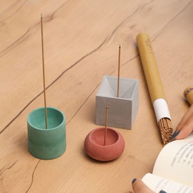 Concrete Incense Holder Silicone Mold DIY Incense Stick ​Cement Tray Making Mould (SH0897)