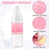 URROMA Baby Shower Water Bottle Labels, 48 Pcs Pink Water