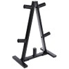 CAP Barbell A Frame Olympic Plate Rack, Dark Gray